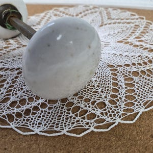 Porcelain White Door Handles