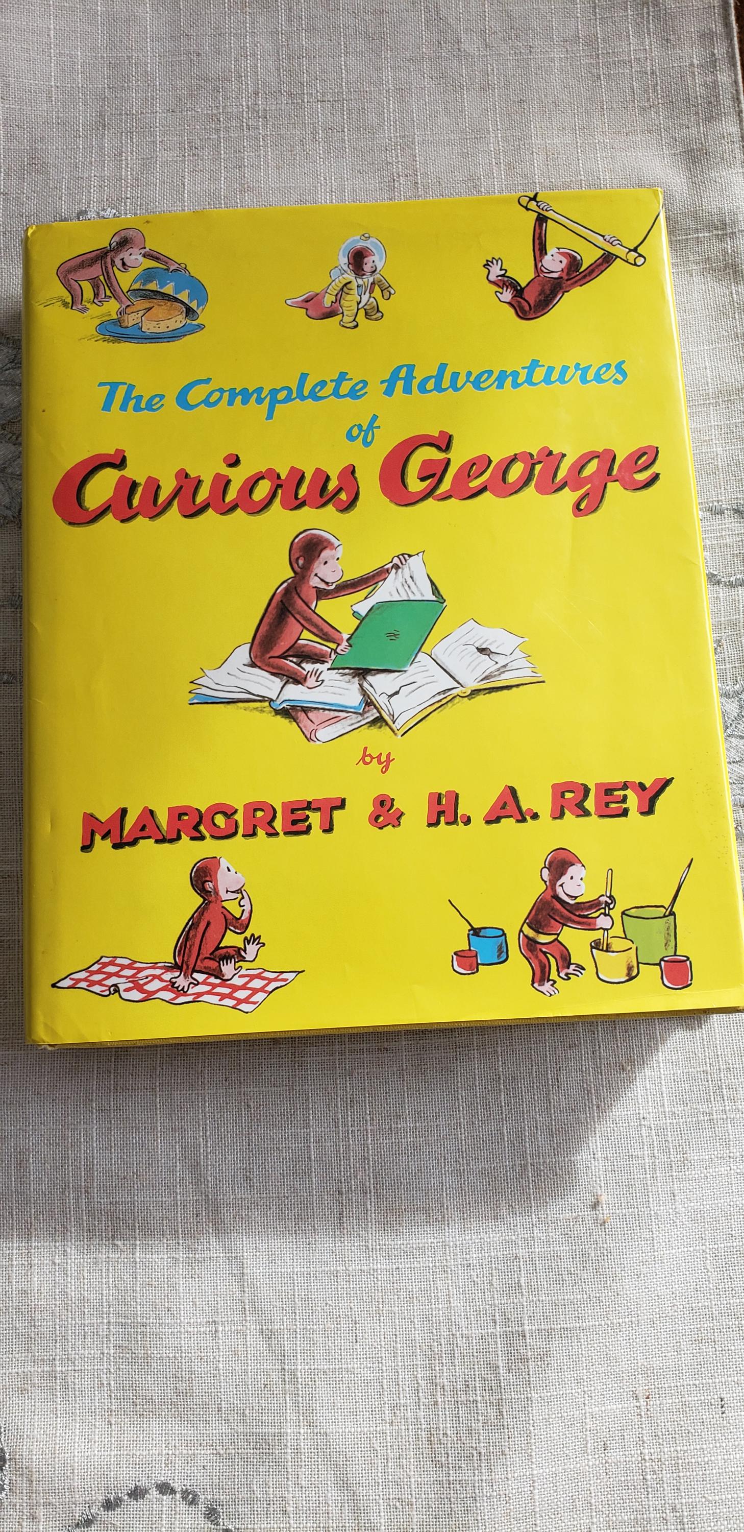 Book the Complete Adventures of CURIOUS GEORGE - Etsy