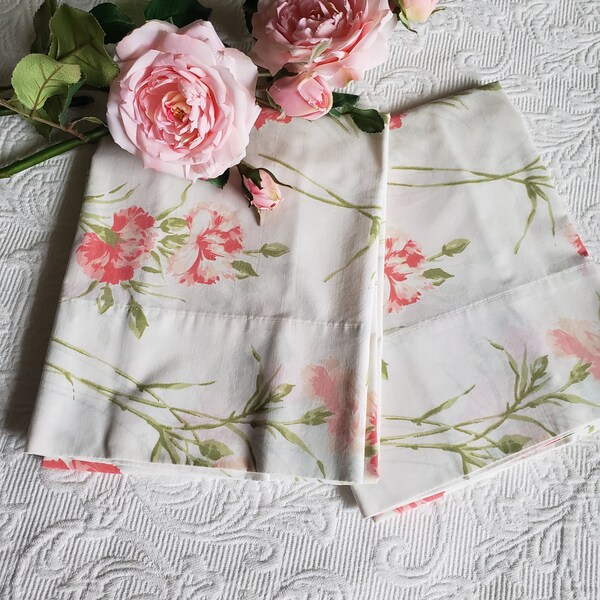 Floral Pillow Case Etsy