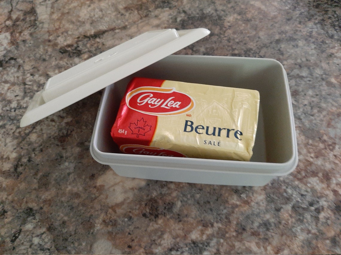 Tupperware Butter Container Etsy