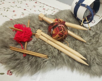 Wooden Knitting Needles