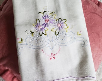 Embroidered Pillow Case