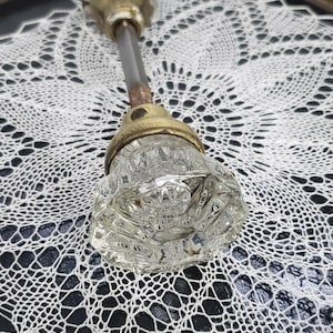 Set di maniglie per porte in cristallo