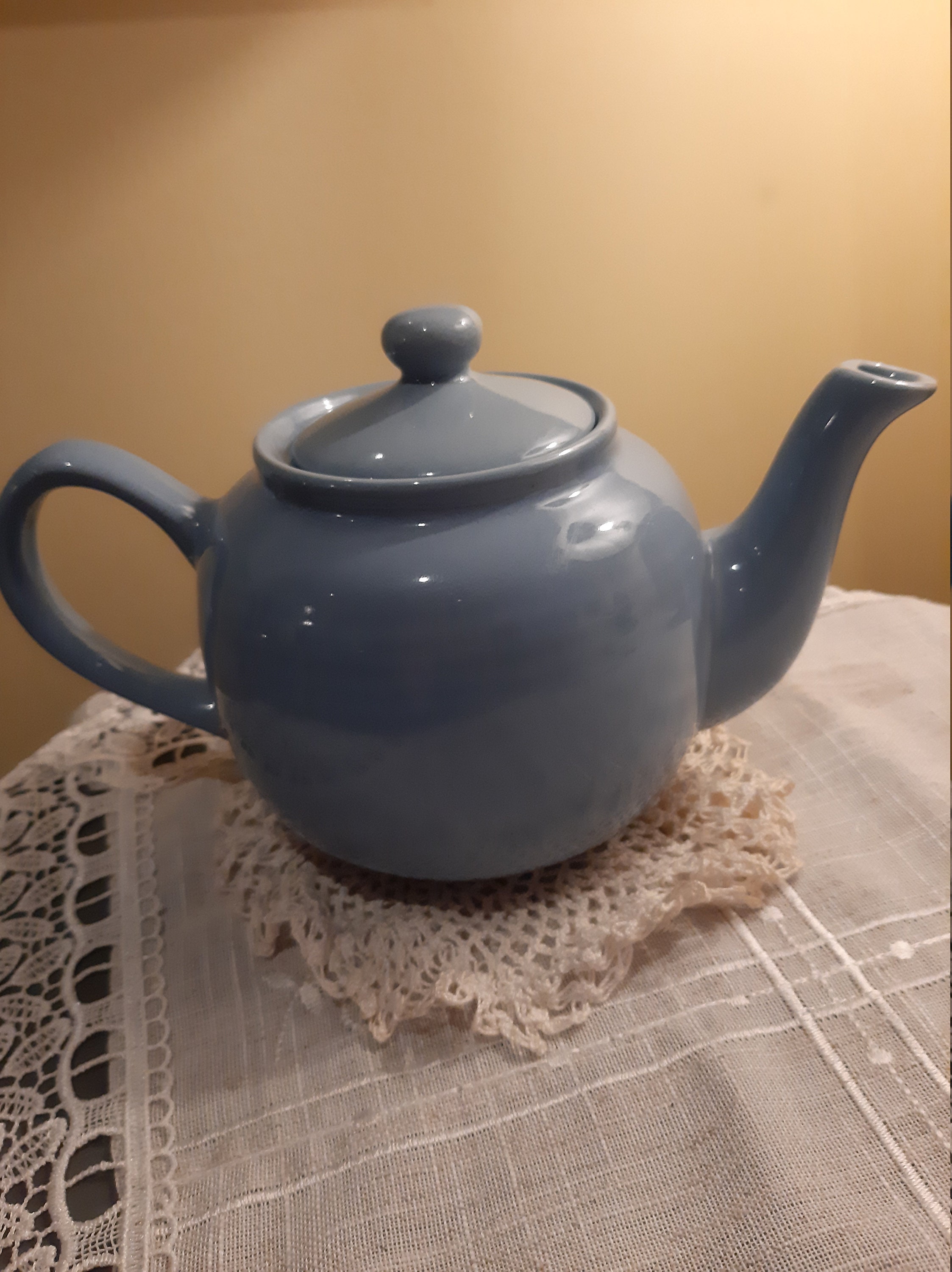 Old Amsterdam Tea Pot BLUE 4 CUP - Etsy Canada