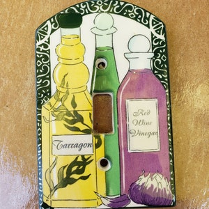 Oil and Vinegar Light Switch Cover image 3