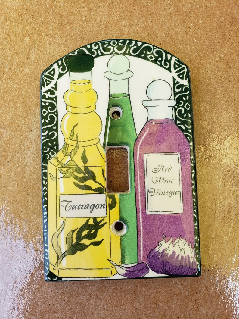 Oil and Vinegar Light Switch Cover image 3