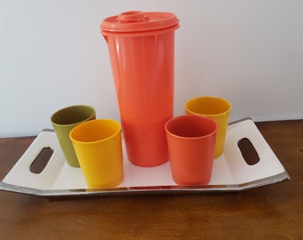 1950年代ミッドセンチュリーのアルミ製ソルト＆ペッパーシェーカー