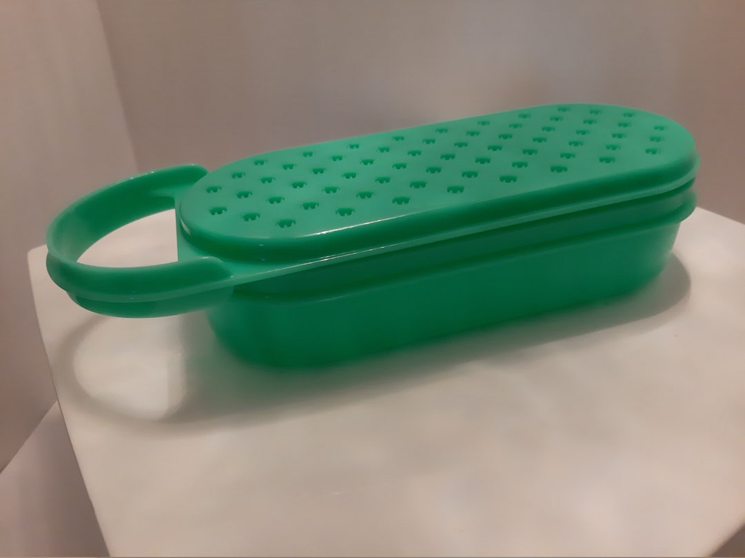 Plastic Handy Oval Tub Green