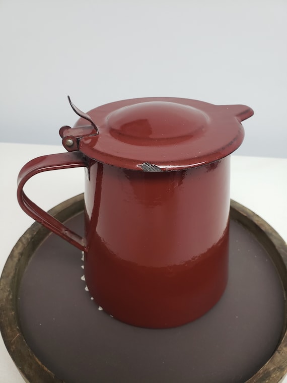 TEA POT Enamelware Austria Email - Etsy 日本