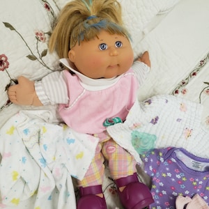 Muñeca Cabbage Patch Cabello Rubio