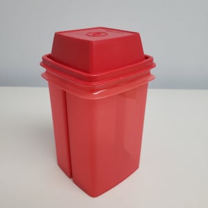 Tupperware pickle behållare röd