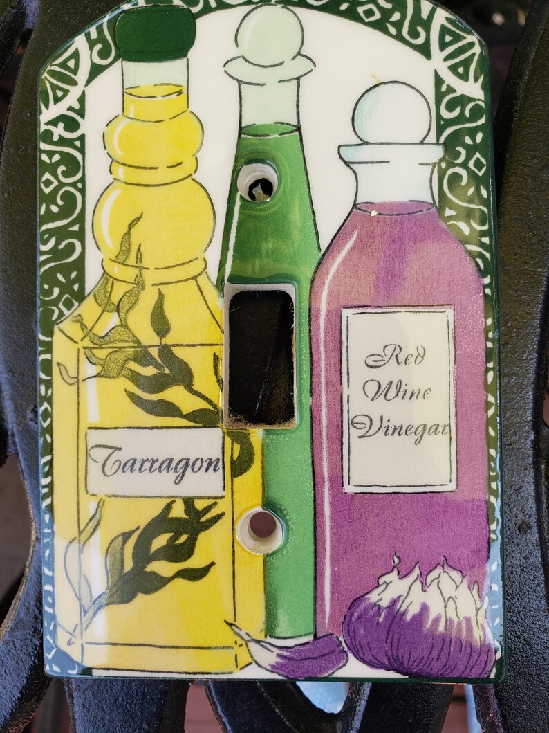 Oil and Vinegar Light Switch Cover image 2