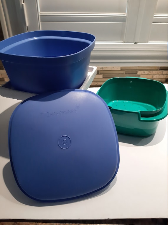 Tupperware Three Piece Salad Bowl 