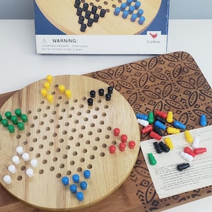 Wooden PEG Chinese Checkers