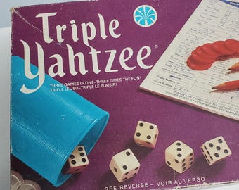Pocket Yahtzee Set: 3D Printed Case, Dice, Scorecards - Etsy