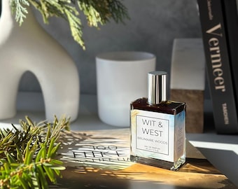 Brumaire Woods Eau de Parfum | Fresh and Mossy w/Lavender, Neroli, Tobacco, and Oakmoss | 100% All-Natural Perfume by Wit & West Perfumes