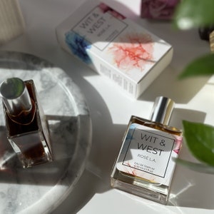 Rosé L.A. Eau de Parfum by Wit & West Perfumes (Vegan and Cruelty-Free 100% All-Natural Perfumes and Colognes)