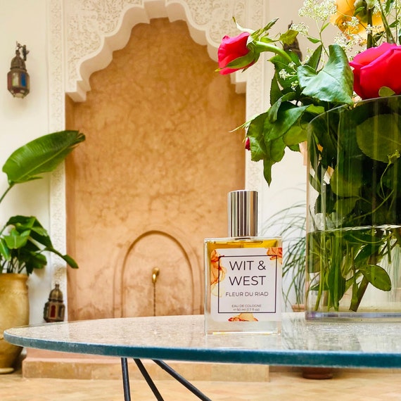 Fleur du Riad Eau de Cologne by Wit West Perfumes (Vegan and Cruelty-Free  100% All-Natural Perfumes and Colognes)