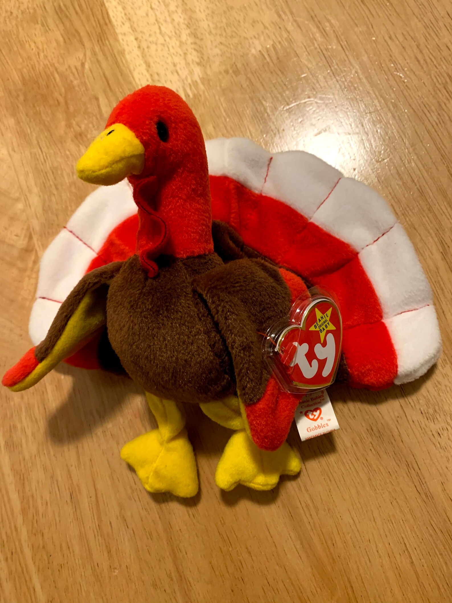 Vintage Gobbles Beanie Baby Etsy
