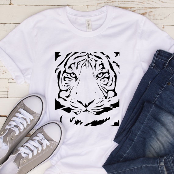 White Tiger T Shirt Tiger Shirt Animal T Shirt T Shirt for - Etsy