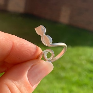 Zilveren verstelbare ring kat, stapelbare dikke ring, Moederdagcadeau, verjaardagscadeau voor haar, kerstcadeau, kattenliefhebbers, dierenring