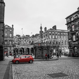 Edinburgh Matte Glass Digital Photo Print