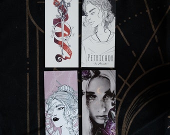 Set of 4 bookmarks