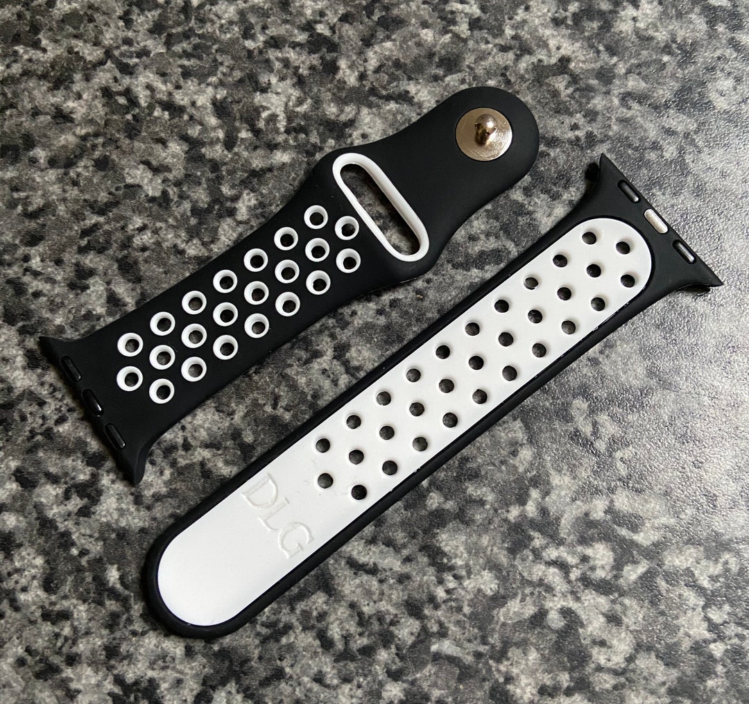 Personalised Silicone Sports Strap Band to Fit Apple Watch Etsy