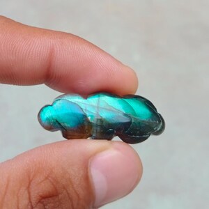 Natural Labradorite Carving Cloud Gemstone Labradorite Fancy Shape Gemstone Multi Labradorite Blue Fire Labradorite Jewellery Making Stone