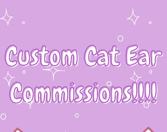 READ DESCRIPTION !!! Custom Animal Ears
