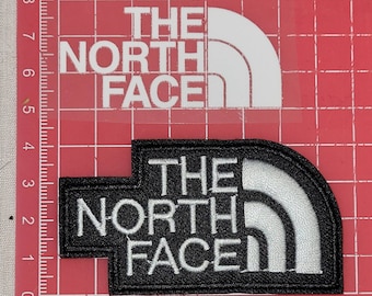 north face iron on patch