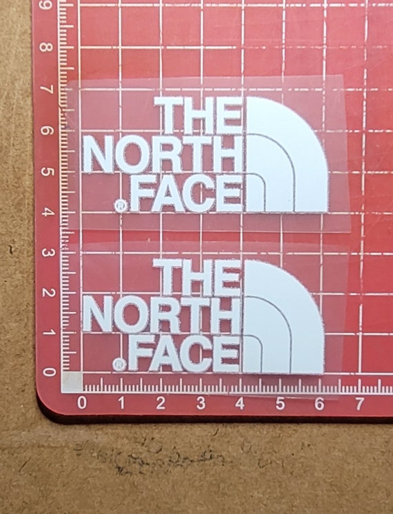 the north face iron on