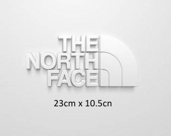 north face iron on patch