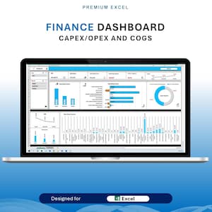Dashboard | Buchhaltungs-Dashboard | CAPEX und OPEX Dashboard | Einnahmen und Ausgaben Dashboard