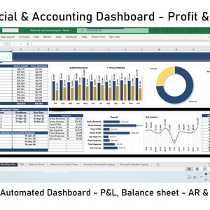 Financial Tracker: KPI Excel Dashboard (Automated)