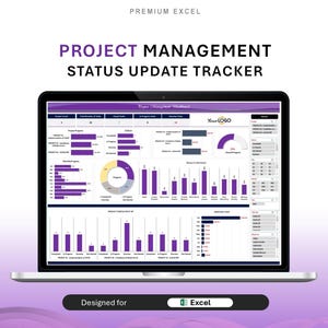 Project Management Dashboard | Gantt Chart | Project Dashboard| Multiple Project status | Status Report