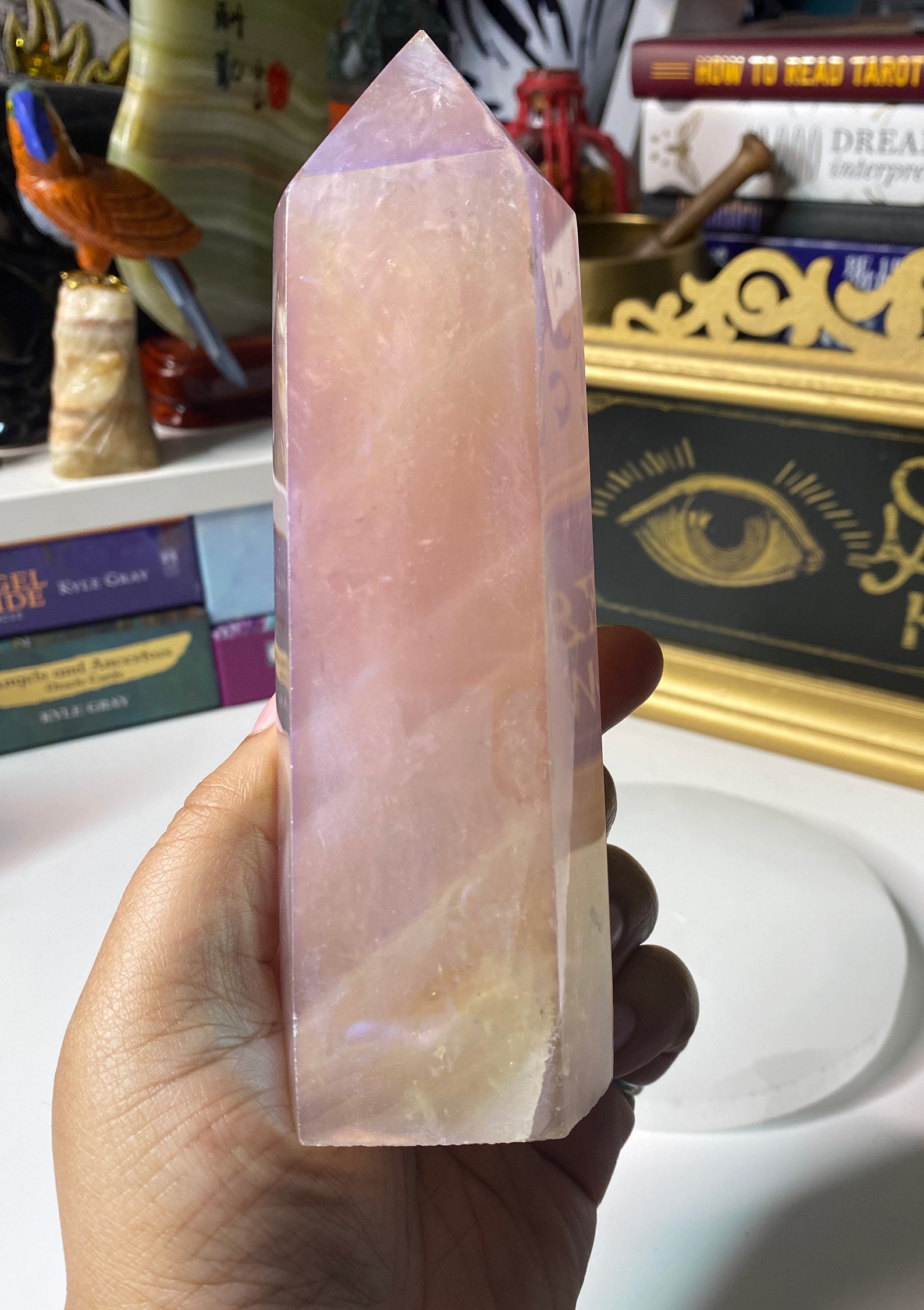 angel aura rose quartz angel aura rose quartz