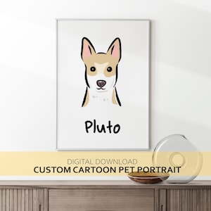 CUSTOM Chibi Drawn Portrait, UGLY art, Color Bad portrait, Custom Portrait, Pet portrait, Dog Portrait, Funny Portrait, Personalised Gift