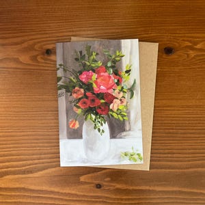Carte de voeux BLANK 4 x 6 avec enveloppe kraft assortie