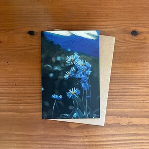 Grußkarte BLANK 10x15 mit passendem Kraftpapier Umschlag