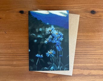 Carte de voeux BLANK 4 x 6 avec enveloppe kraft assortie