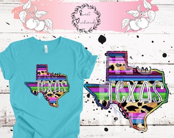 Texas / PNG Sublimatie Ontwerp