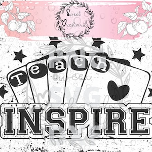 Insegna Inspire SVG/PNG/DXF
