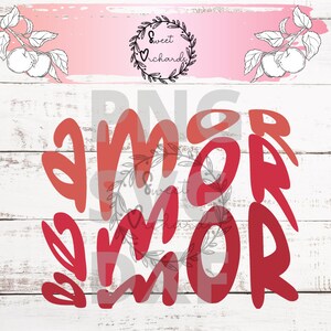 AMOR svg/png/dxf