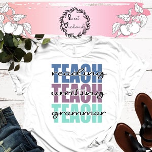 Teach Reading/Writing/Grammar SVG/PNG/DXF