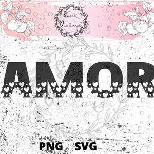 AMOR SVG/PNG