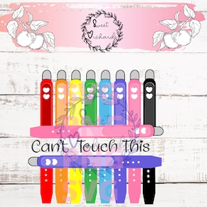Gel Pens Clipart PNG & SVG File