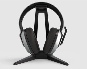 Headphone Stand. STL File for 3D Printing - Digital Download.