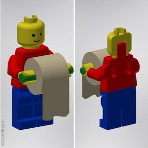 Uomo. supporto carta igienica. File STL per la stampa 3D - Download digitale.