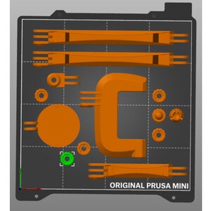 Ikea ledberg desk/plant lights. STL File for 3D Printing - Digital Download.